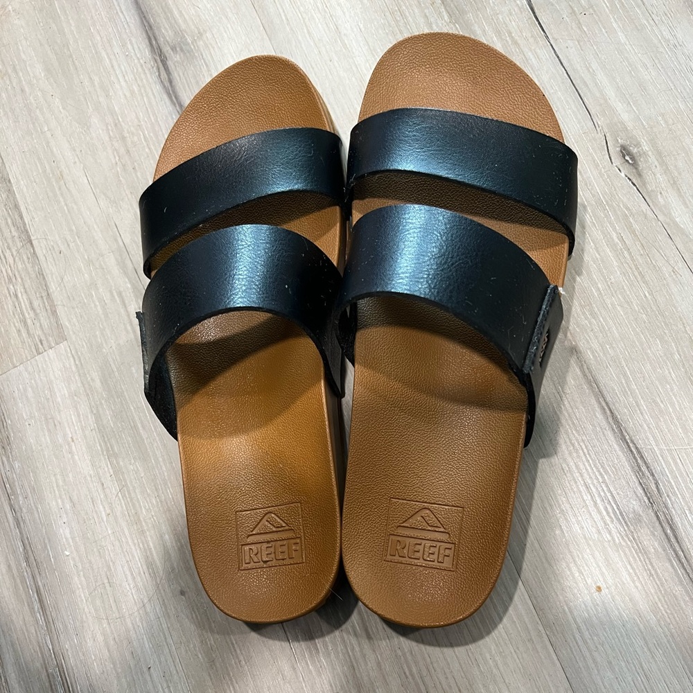 Reef cushion vista slide sandals